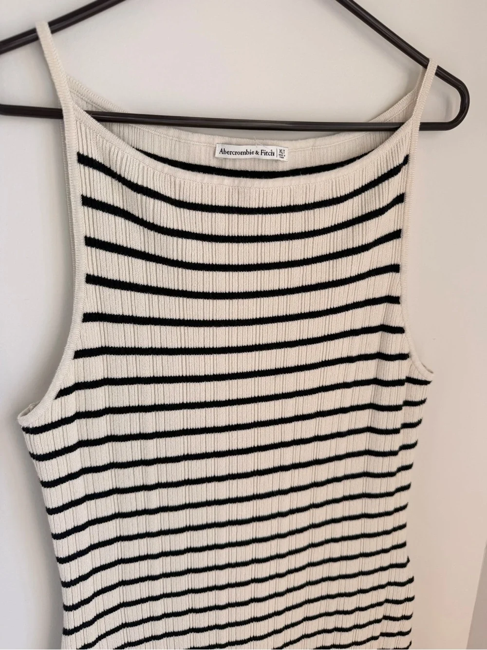 Abercrombie & Fitch High-Neck Midi Sweater Dress ( XL T)
